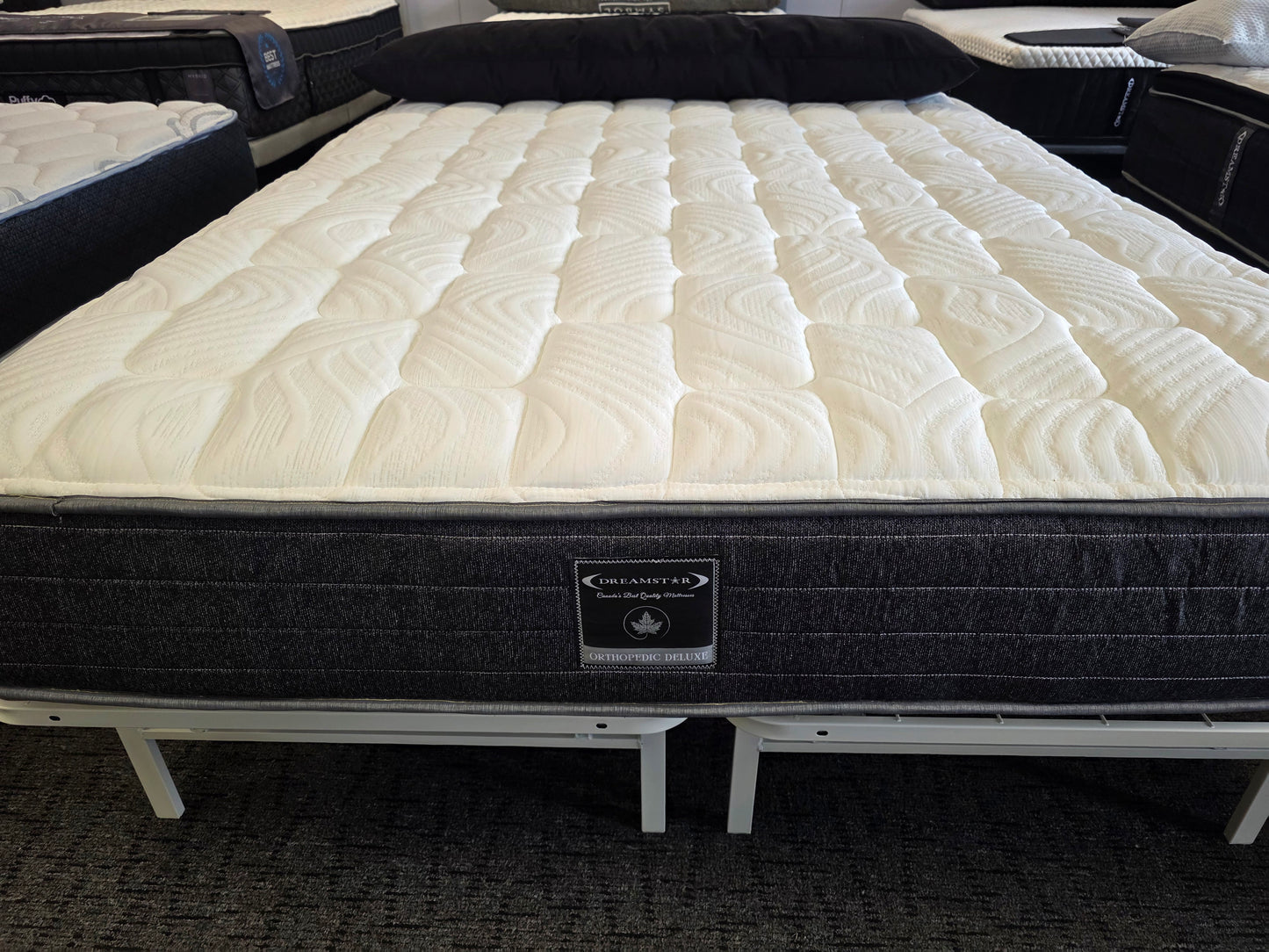 Dream Star Orthopedic Deluxe 2-Sided (FLIPPABLE) Mattress ★Excellent Support★ Cushion Firm.