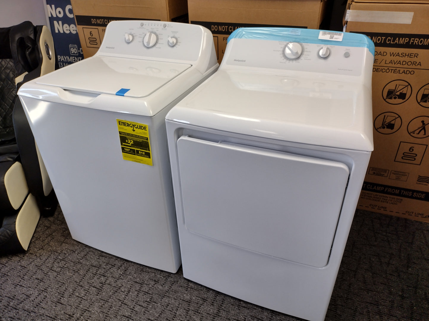 Brand-New (Hotpoint) Washer & Dryer Sets!